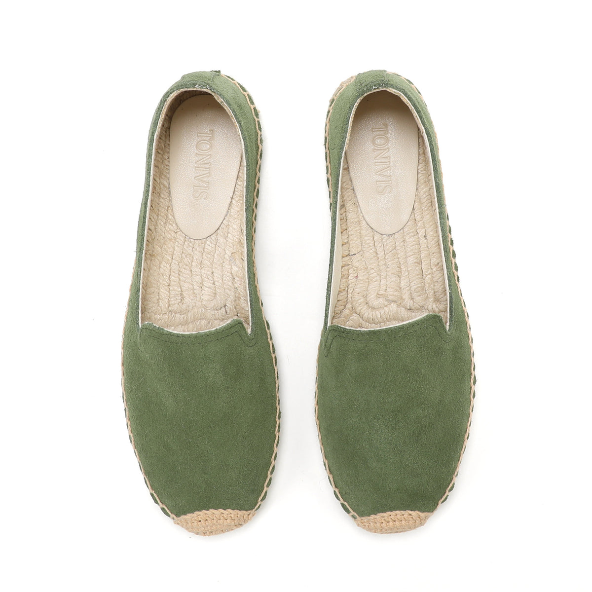 W-F696 women's espadrille flats, product photo