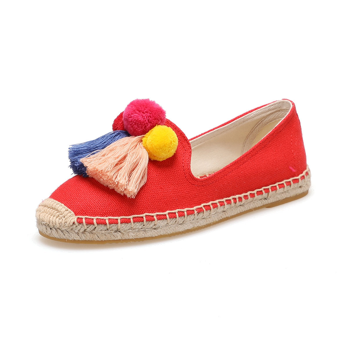 W-F700 women's espadrille flats, product photo