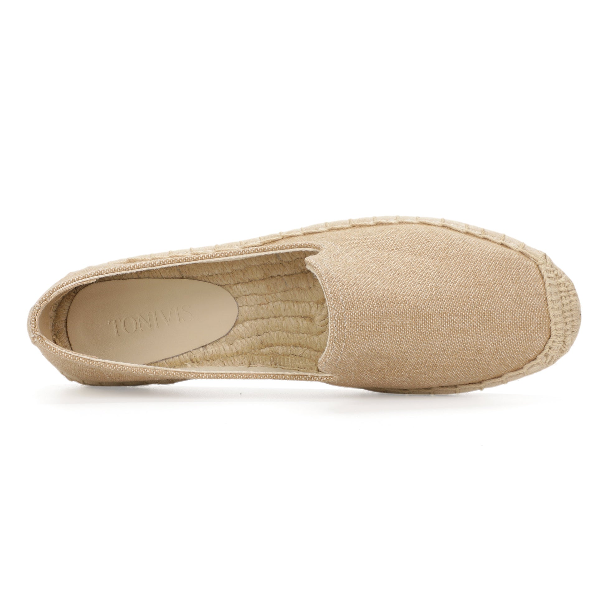 TONIVIS Women's Khaki espadrille flats image 7
