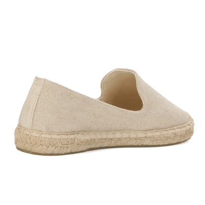TONIVIS Women's Linen Beige espadrille flats image 6