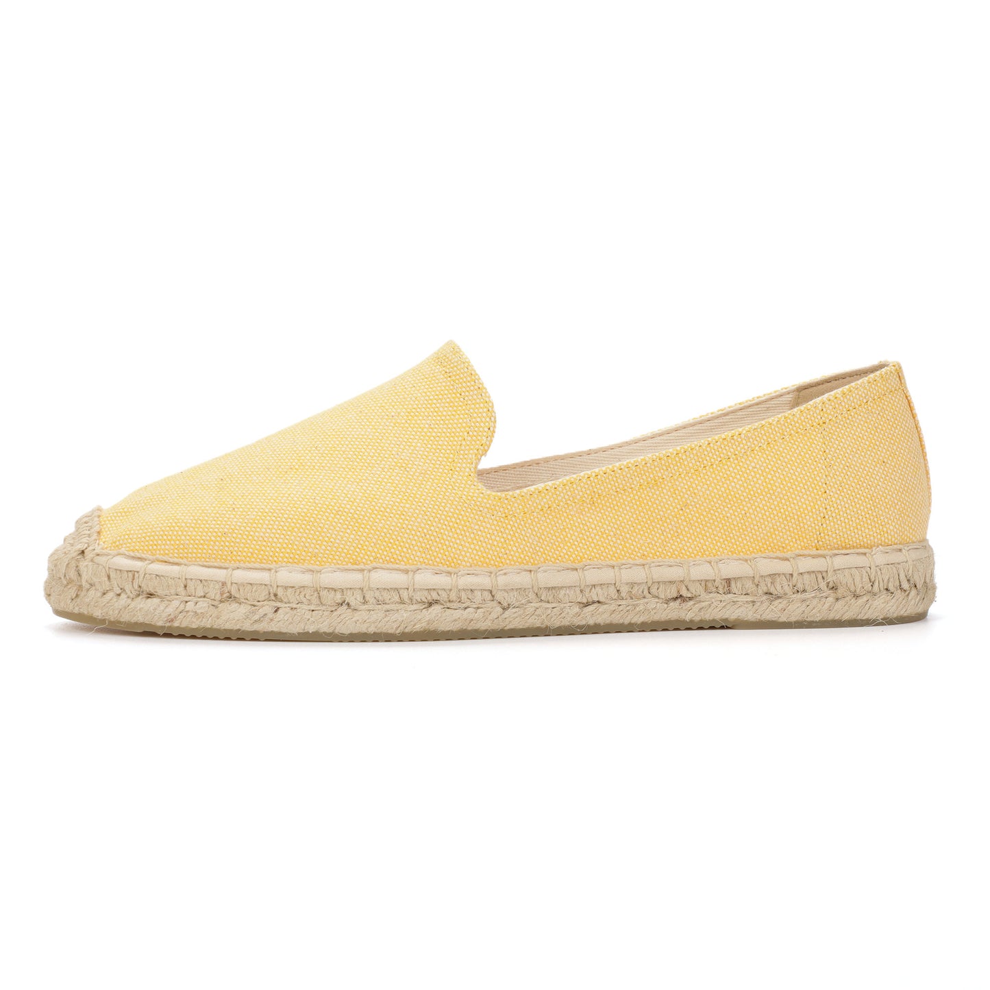 TONIVIS Women's Lemon Yellow espadrille flats image 4