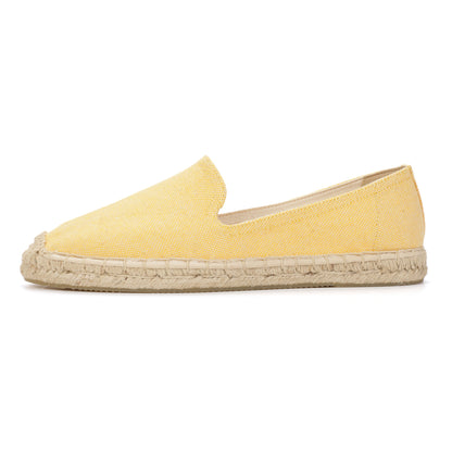 TONIVIS Women's Lemon Yellow espadrille flats image 4