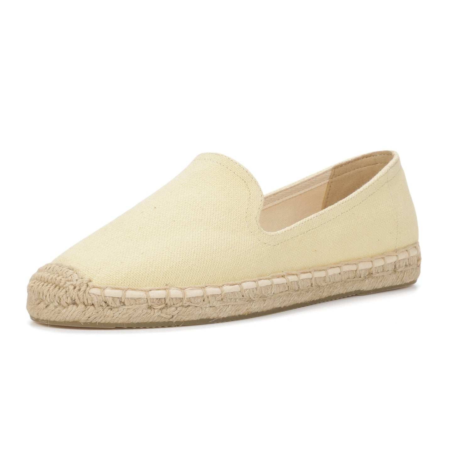 TONIVIS Women's Cream Yellow espadrille flats image 3