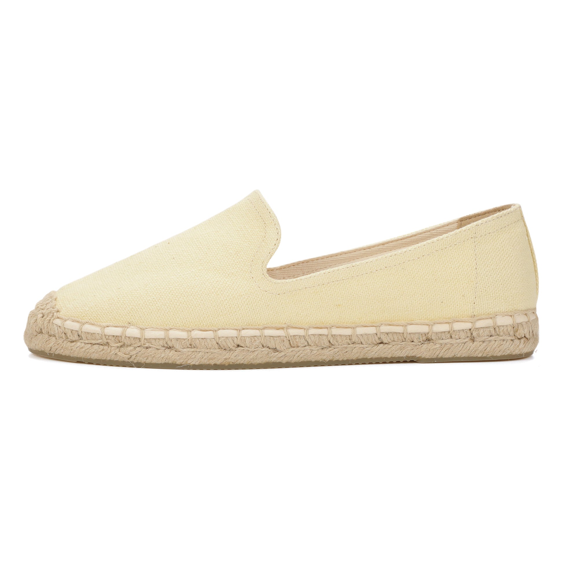 TONIVIS Women's Cream Yellow espadrille flats image 4