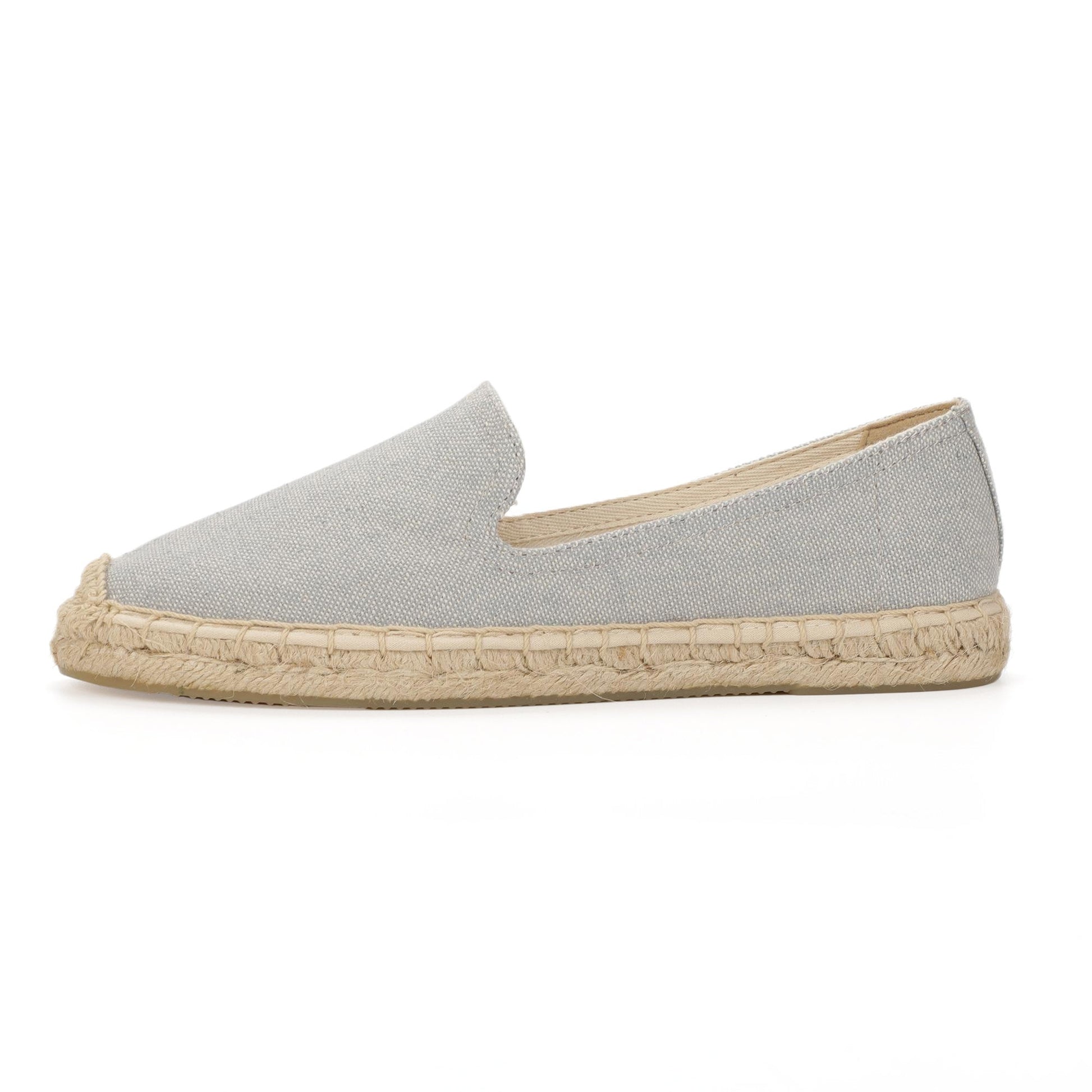 TONIVIS Women's Linen Gray espadrille flats image 4