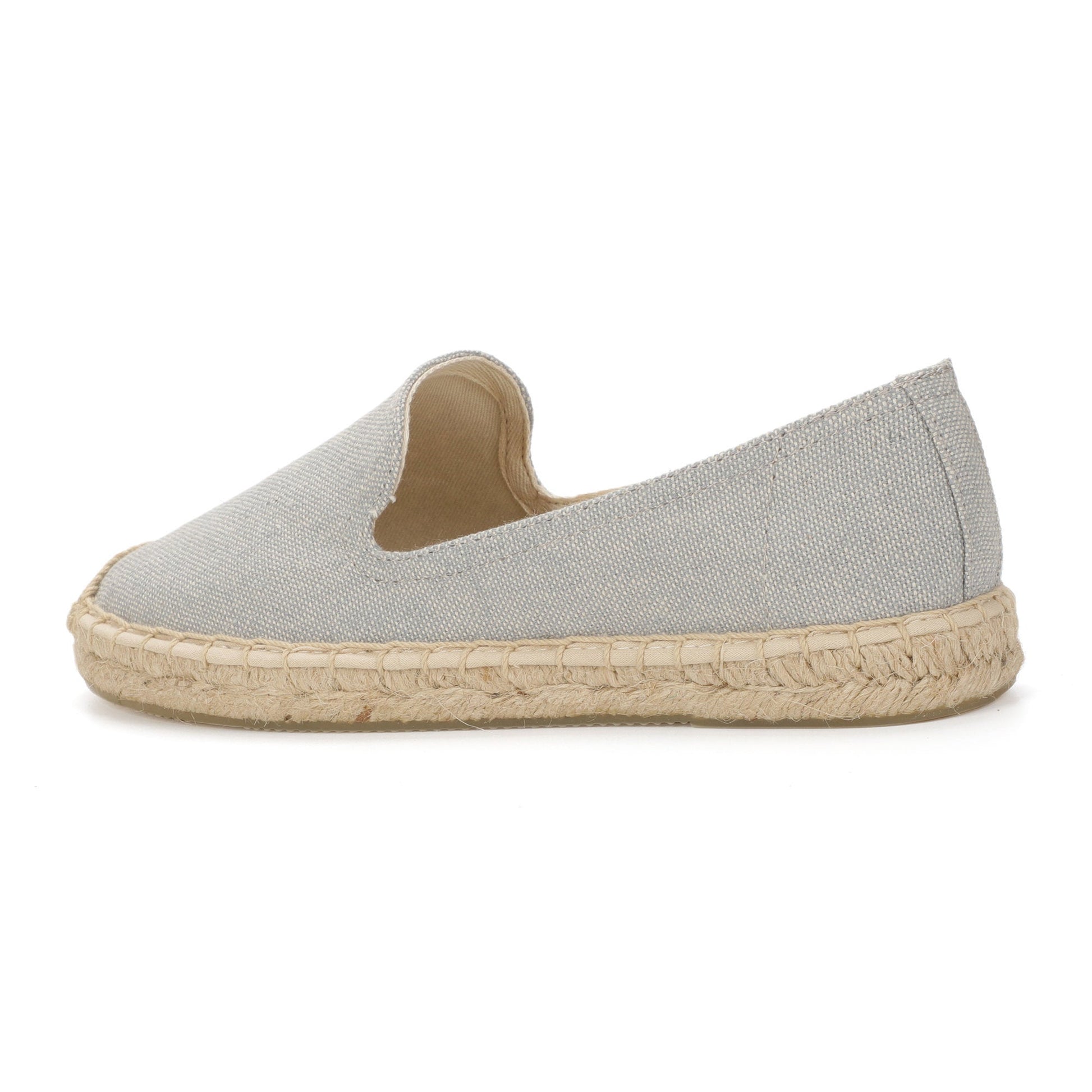 TONIVIS Women's Linen Gray espadrille flats image 5