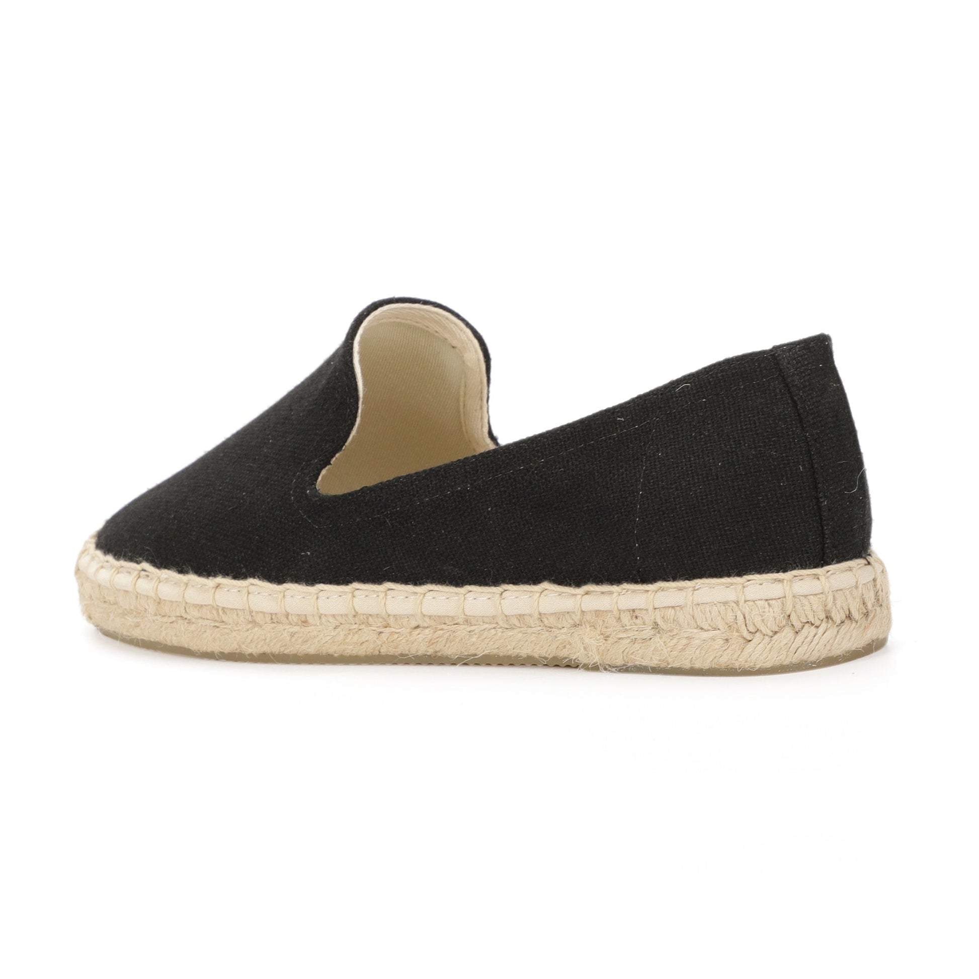 TONIVIS Women's Linen Black espadrille flats image 4