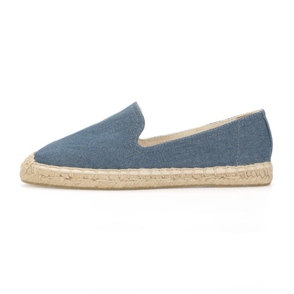 TONIVIS Women's Dark Denim espadrille flats image 4