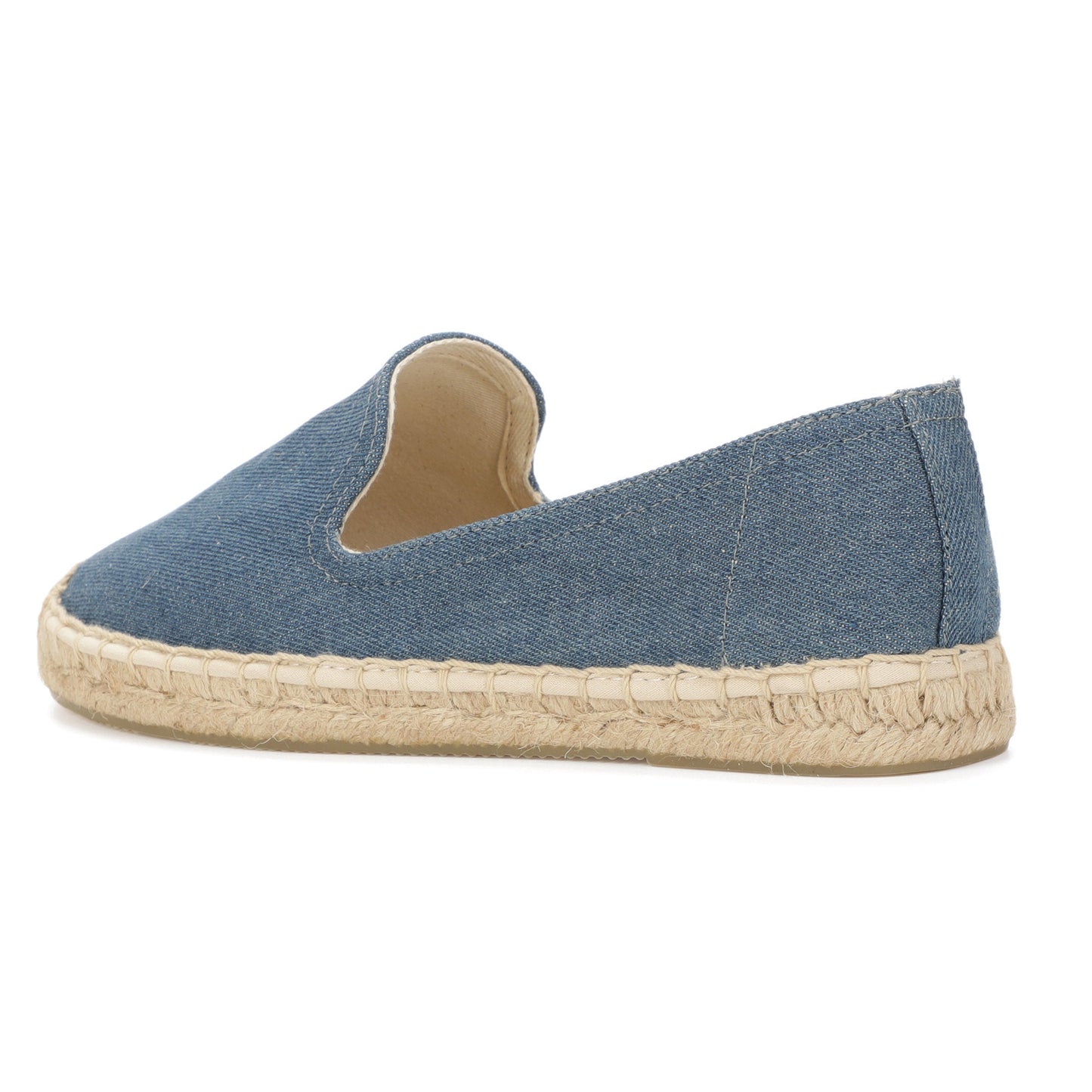 TONIVIS Women's Dark Denim espadrille flats image 5
