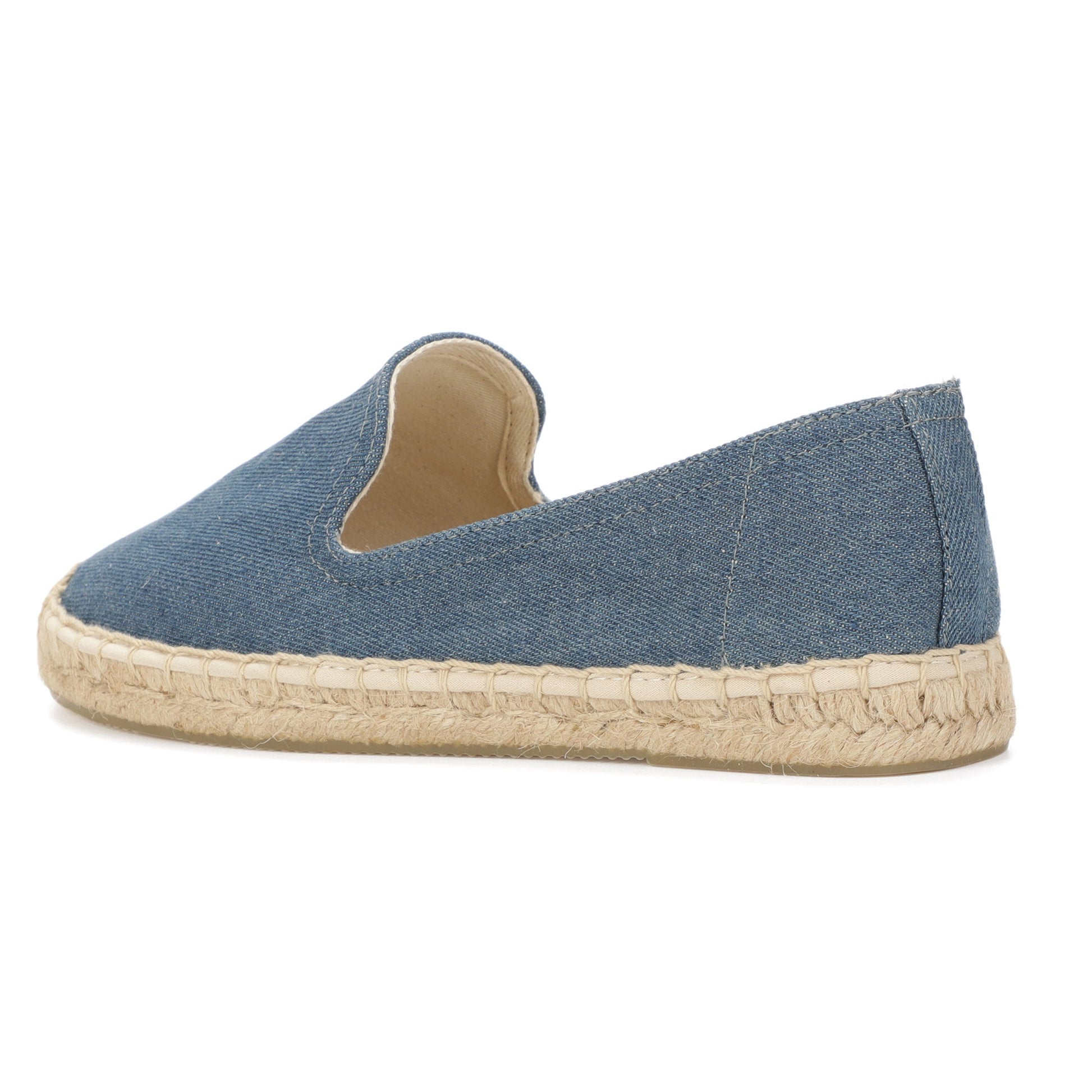 TONIVIS Women's Dark Denim espadrille flats image 5