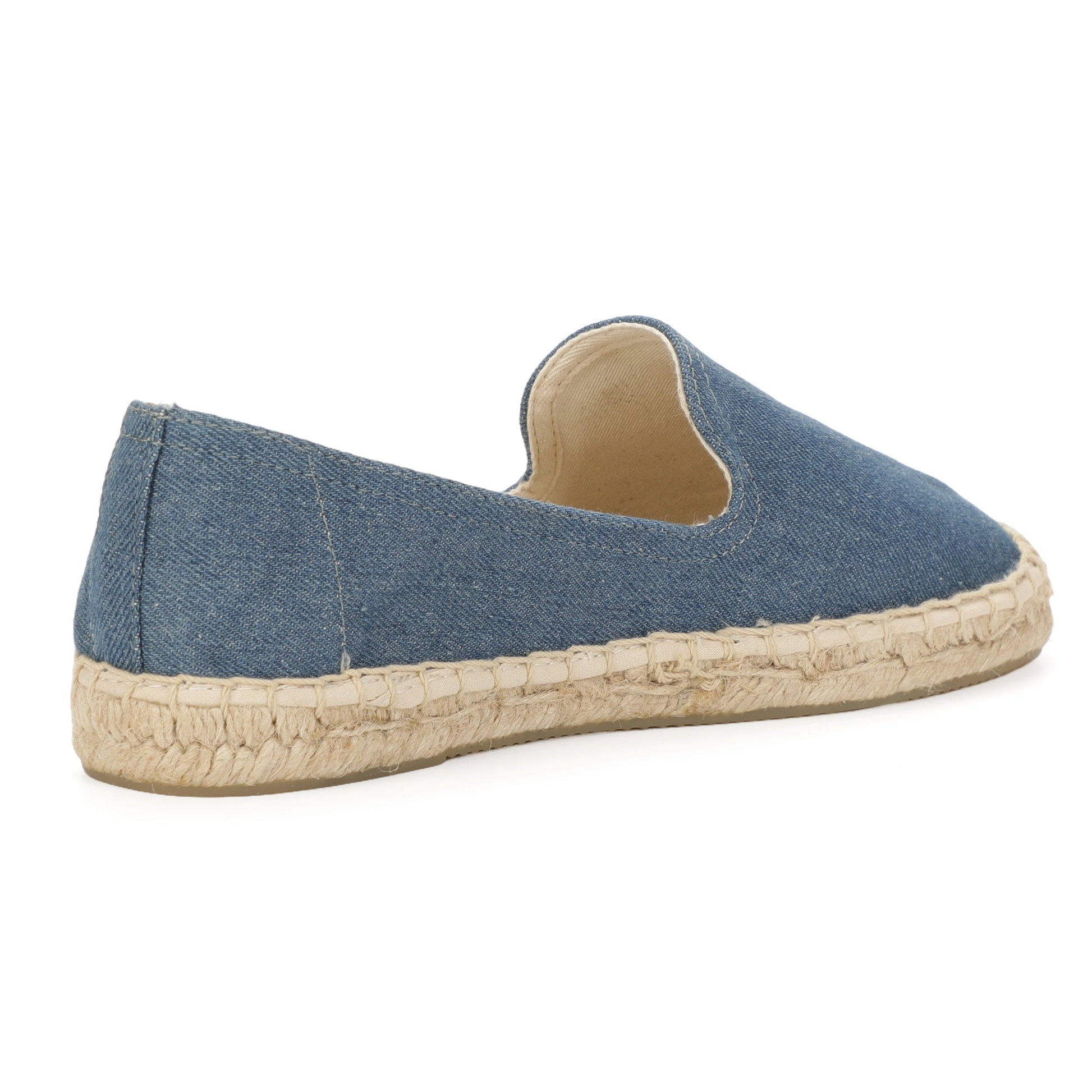 TONIVIS Women's Dark Denim espadrille flats image 6