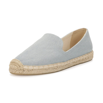 TONIVIS Women's Light Denim espadrille flats image 3