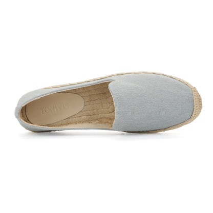 TONIVIS Women's Light Denim espadrille flats image 7