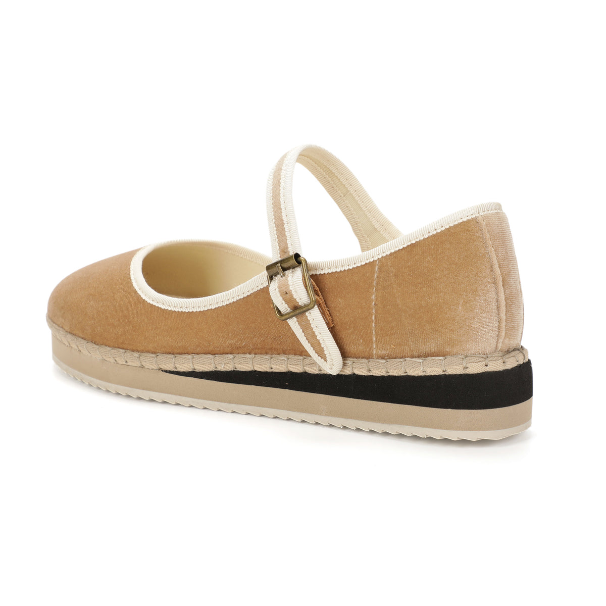 Women's Mary Jane Espadrilles - Beige