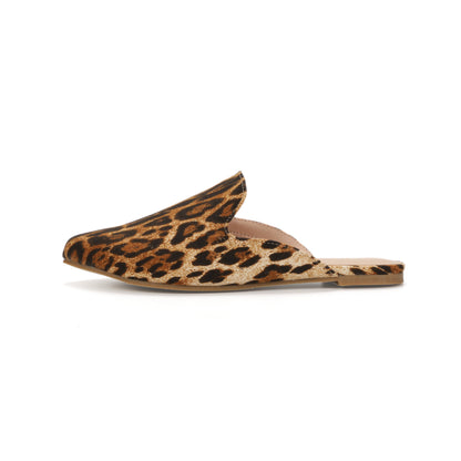 TONIVIS W-P20282 leopard print pointed-toe mules - image 6