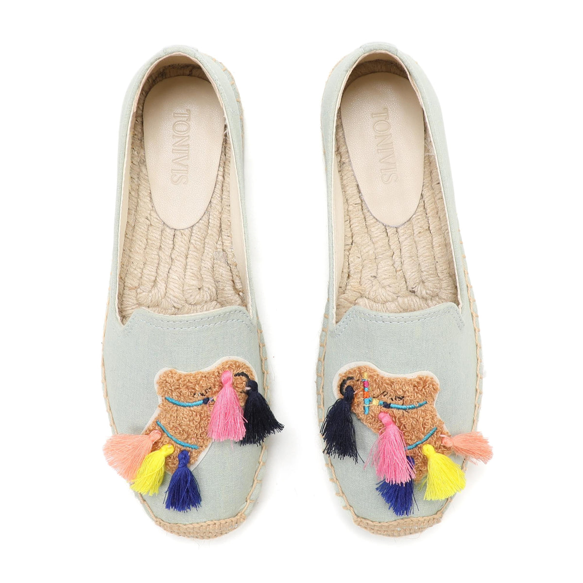 W-P9879 Light Blue Horse - product photo
