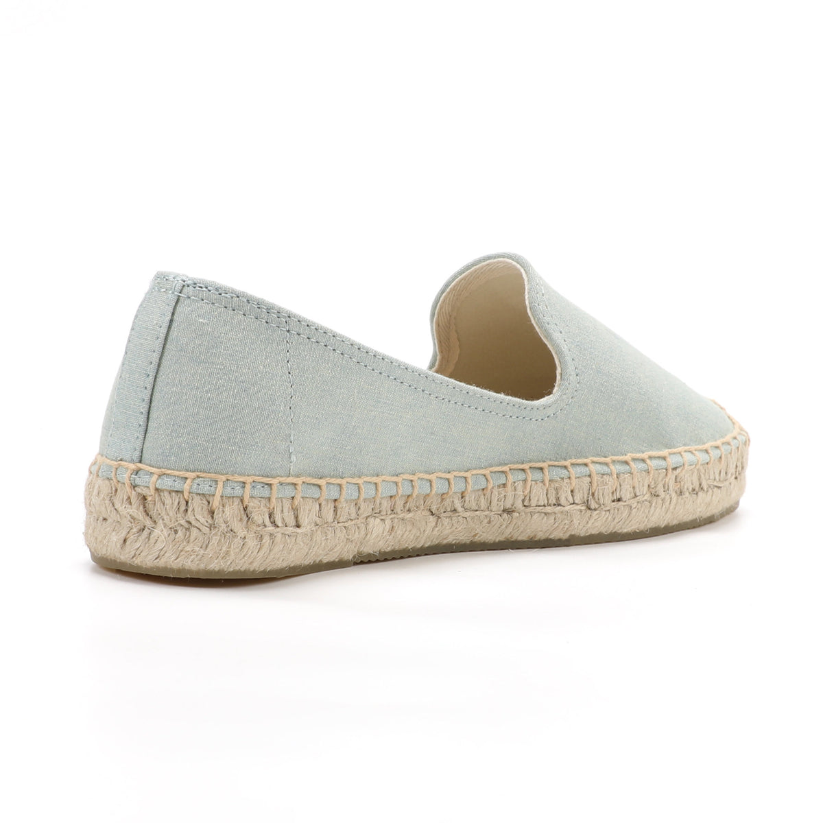 Light Blue Bottle women's platform espadrilles, style W-P9883