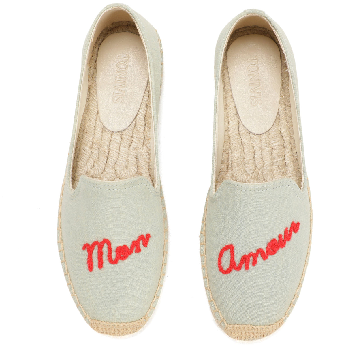 Blue Letters women's platform espadrilles, style W-P9885
