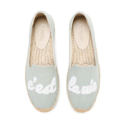 Blue Letters women's platform espadrilles, style W-P9888