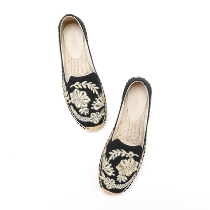 Black Garden women's platform espadrilles, style W-P9893