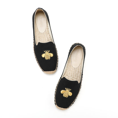 Black Bee women's platform espadrilles, style W-P9900