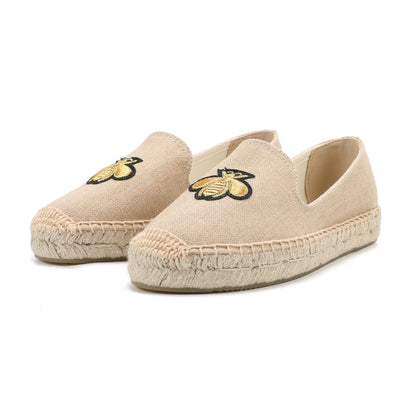 Tan Bee women's platform espadrilles, style W-P9902