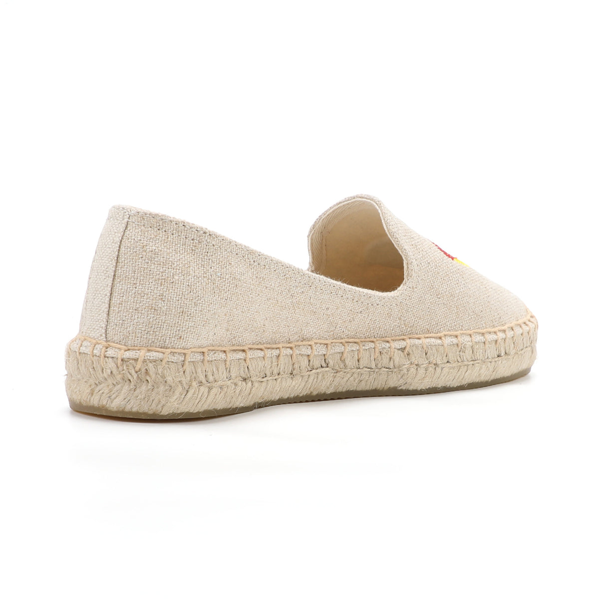 Beige Heart women's platform espadrilles, style W-P9911