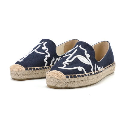 Blue Face women's platform espadrilles, style W-P9912