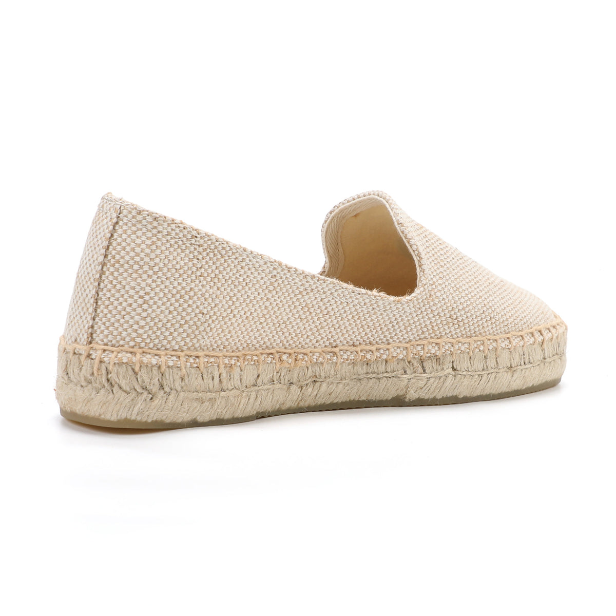 Beige Lemon women's platform espadrilles, style W-P9920
