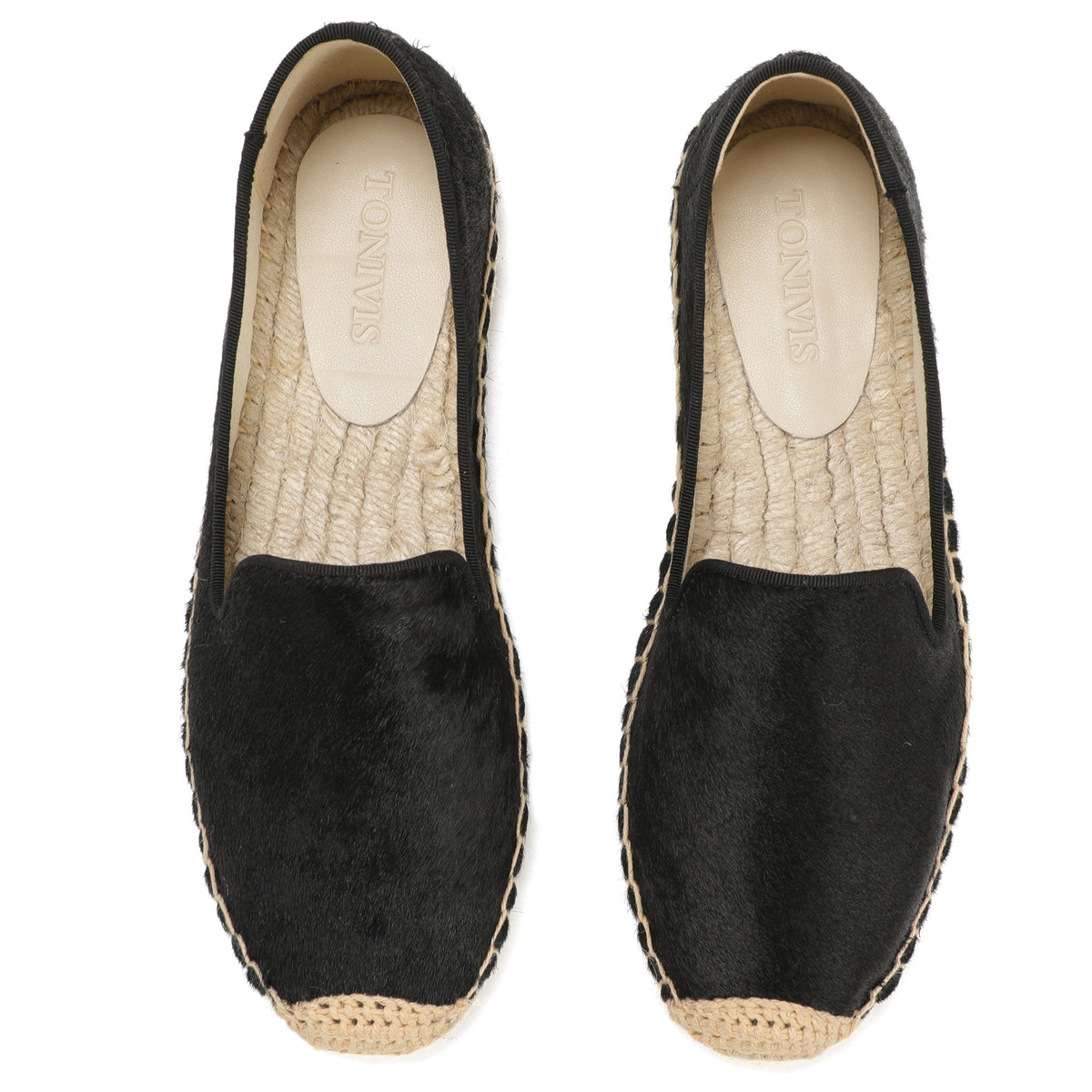 W-P9975 Black Pony Hair - product photo