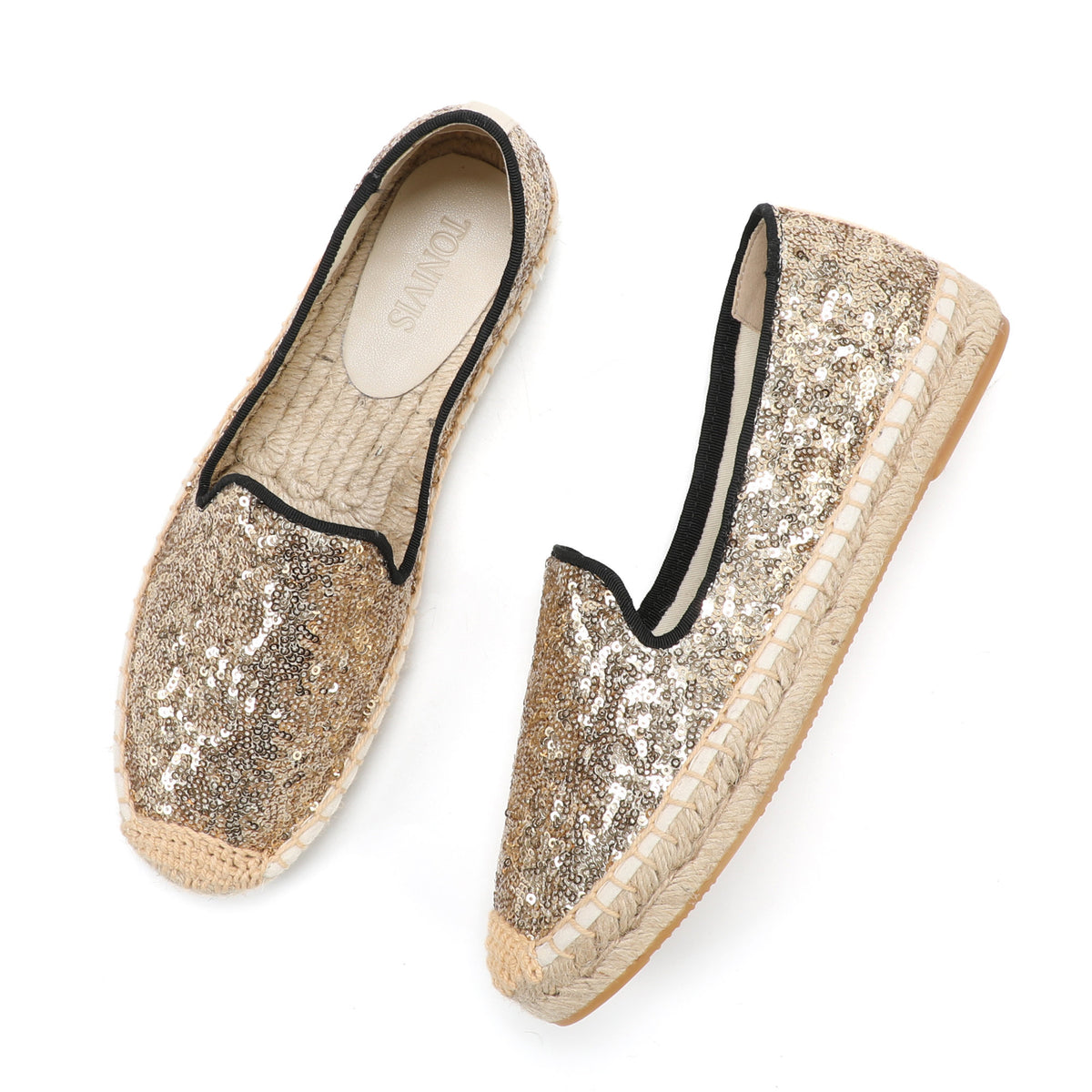 W-P9981 Gold Sequin - product photo