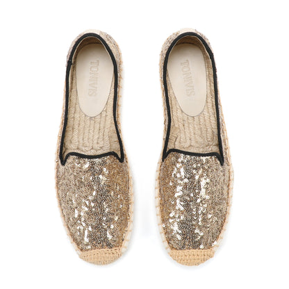 W-P9981 Gold Sequin - product photo