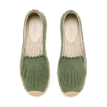 W-P9988 Green Tassel - product photo