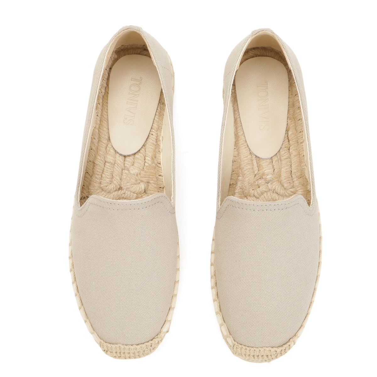 Gray women's platform espadrilles, style W-P9992