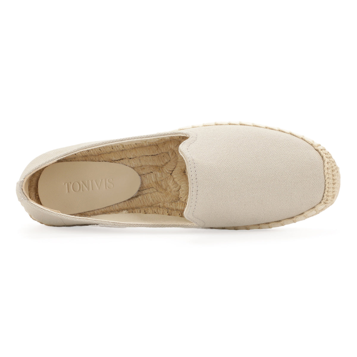 Gray women's platform espadrilles, style W-P9992
