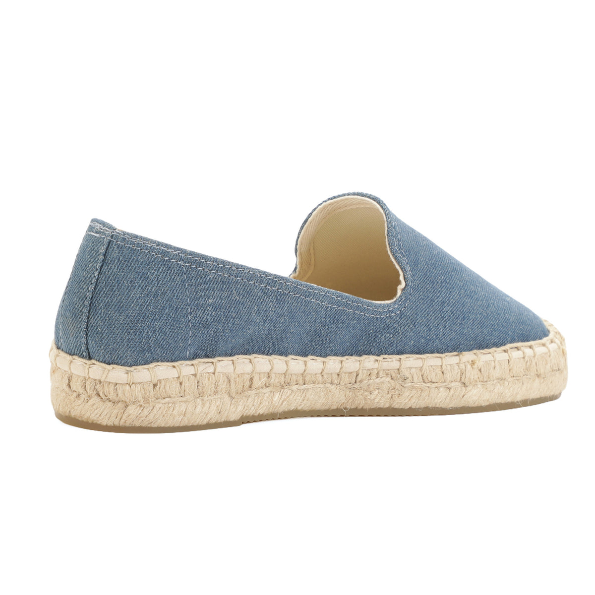 Dark Denim women's platform espadrilles, style W-P9997