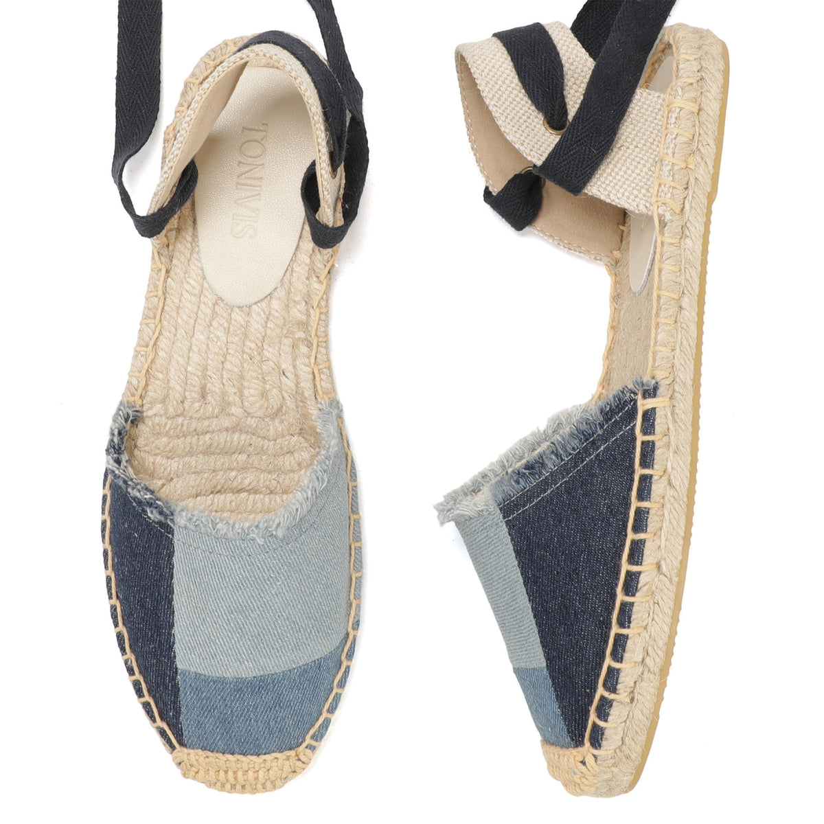 W-S856 Denim Blue Espadrilles