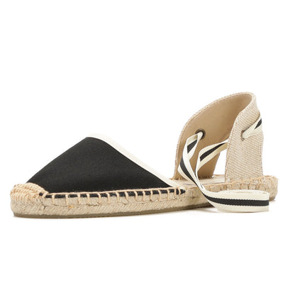 W-S862 Black Espadrilles