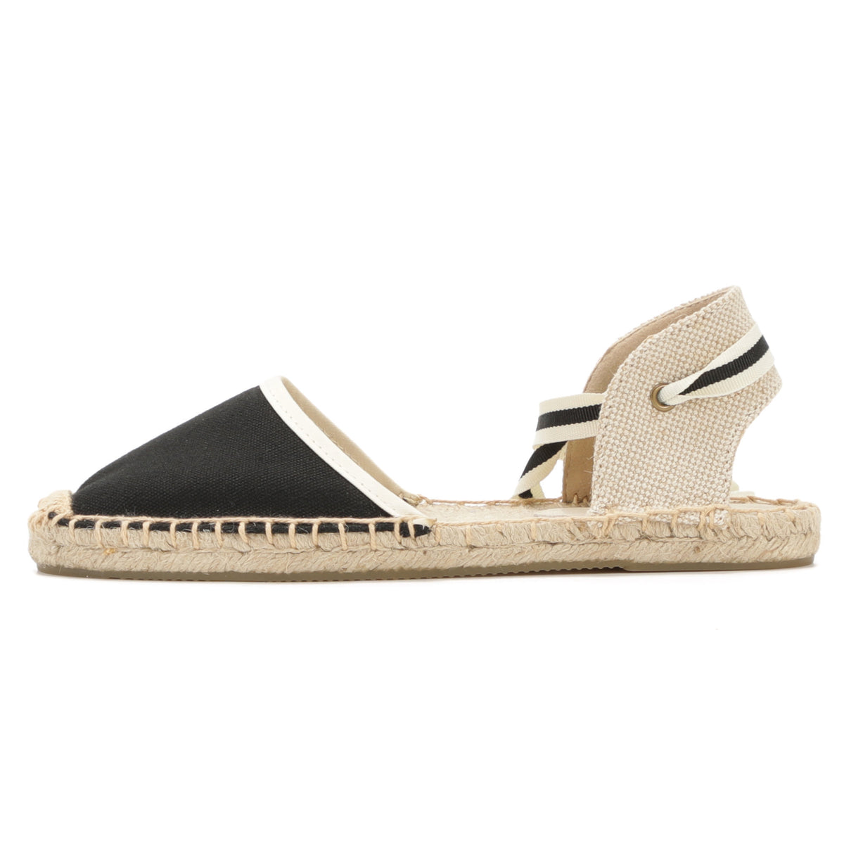 W-S862 Black Espadrilles