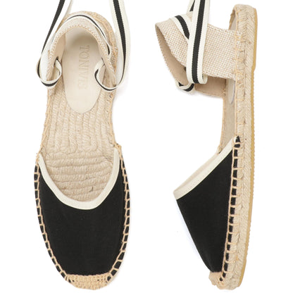W-S862 Black Espadrilles