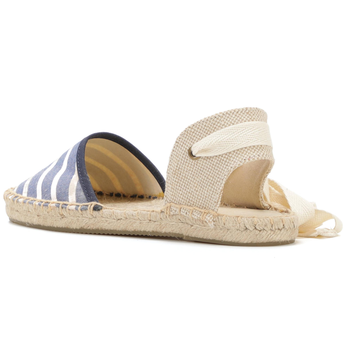 W-S863 Blue White Stripes Espadrilles