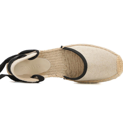 W-S864 Linen Beige Espadrilles