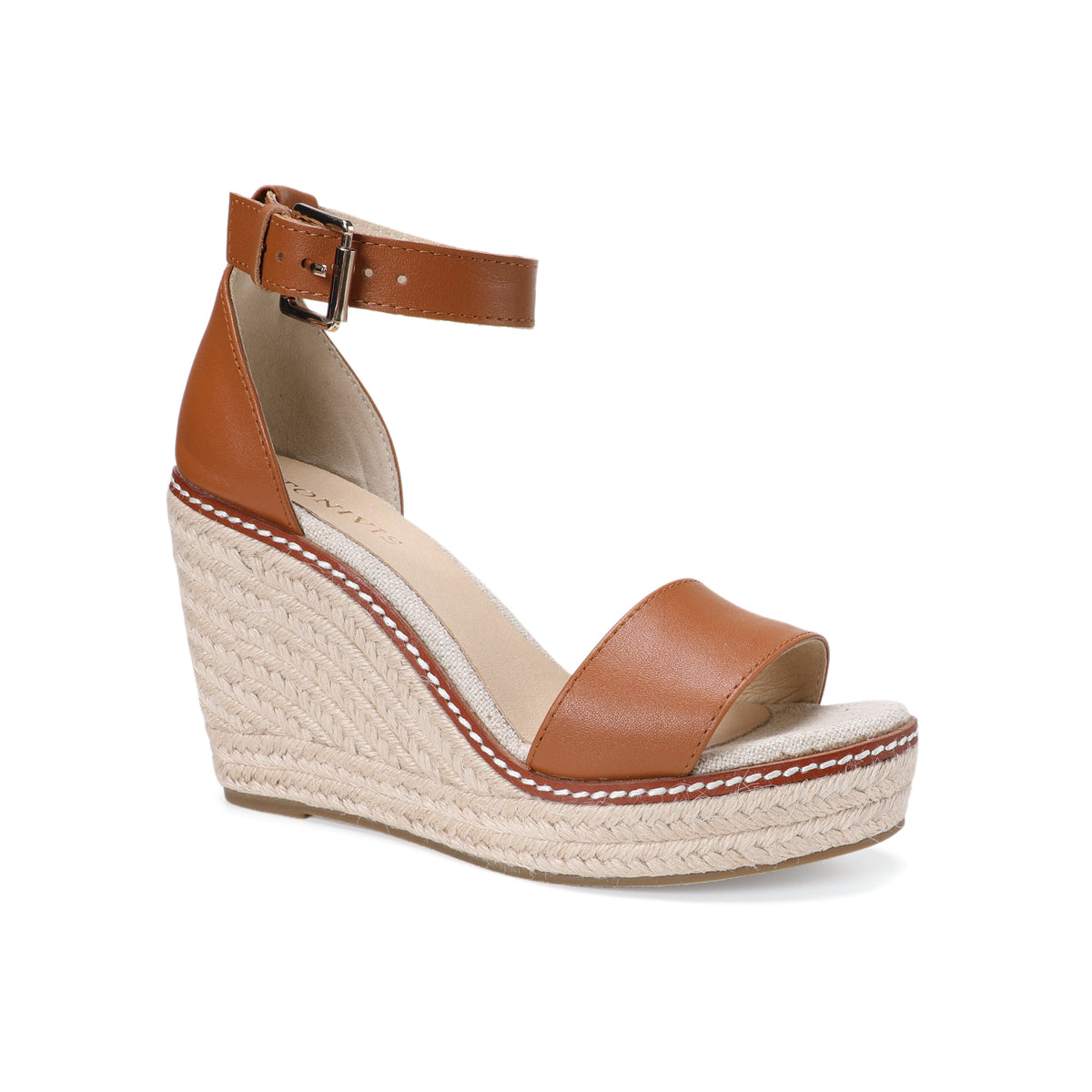 W-S915 Brown Espadrille Wedges