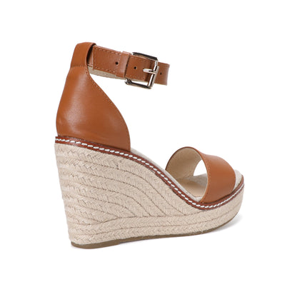 W-S915 Brown Espadrille Wedges