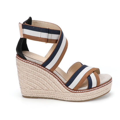 W S917 Blue Multicolor Stripe