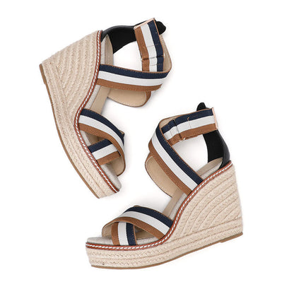 W S917 Blue Multicolor Stripe
