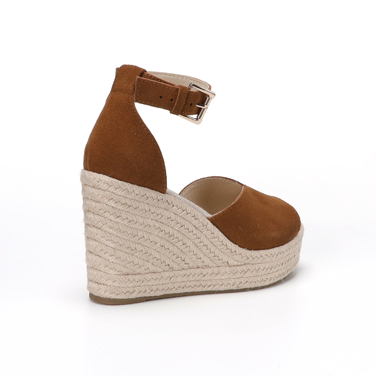 W-S922 Brown Espadrille Wedges