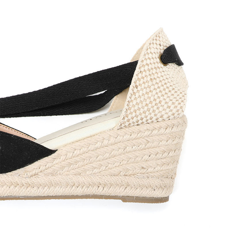 W-S945 Paris Garden Espadrille Wedges