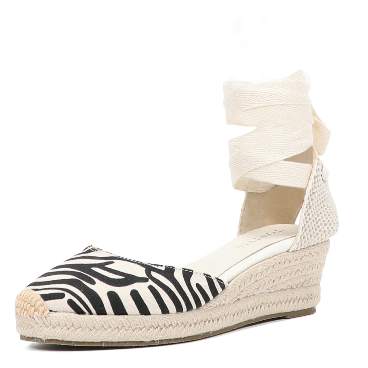 W S954 Black Zebra Print