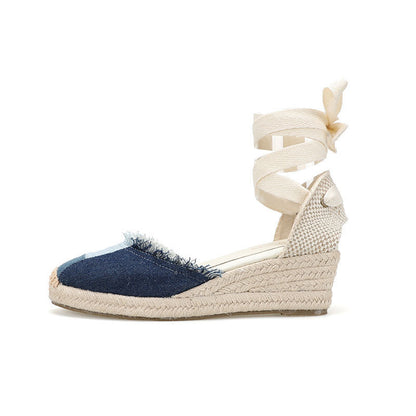 W S957 Denim Patchwork